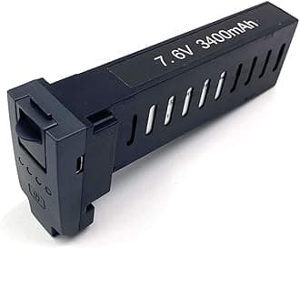 7.6V 3400mAh Rechargeable Lithium Polymer Battery Capacity Battery For SG906 2/SG906 Drone Capacity Rechargeable Helicopter Vehicle Li-Po Batteries Upgraded Battery