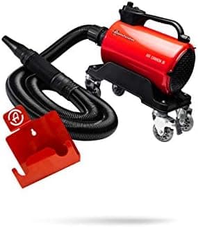 Adam's Air Cannon Jr. + Wall Mount Set - High Power Filtered Car Wash Fan | Dry Before Car Cleaning, Car Details, Car Wax or Coating