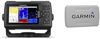 Garmin STRIKER Plus 5cv with CV20-TM Transducer and Protective Cover, 5 inches 010-01872-00