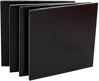 1pcs 0.2~4mm Thick Black Glassfibre Template Board Sheet G10 Epoxy Glass Fiber FR4 Fibreglass Plate 3D For Antistatic (Size : 500MM x 300MM, Color : 3mm)