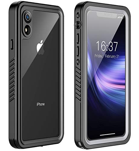 iPhone XR Case, ROBO Full-Body Rugged Shockproof Case with Built-in Screen Protector Compatible with iPhone XR (6.1 inch)