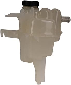 TRQ Front Radiator Coolant Reservoir Expansion Tank Overflow Bottle Compatible with 2001-2012 Ford Escape 2007-2011 Mercury Mariner