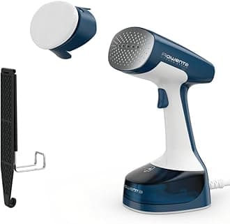 Rowenta X-Cel Easy Steam Handheld Steamer for Clothes 15 Second Heatup, 5 Ounce Capacity 1400 Watts Portable, Ironing, Fabric Steamer, Garment Steamer, Vacation Essentials, Travel Must Have DR7130