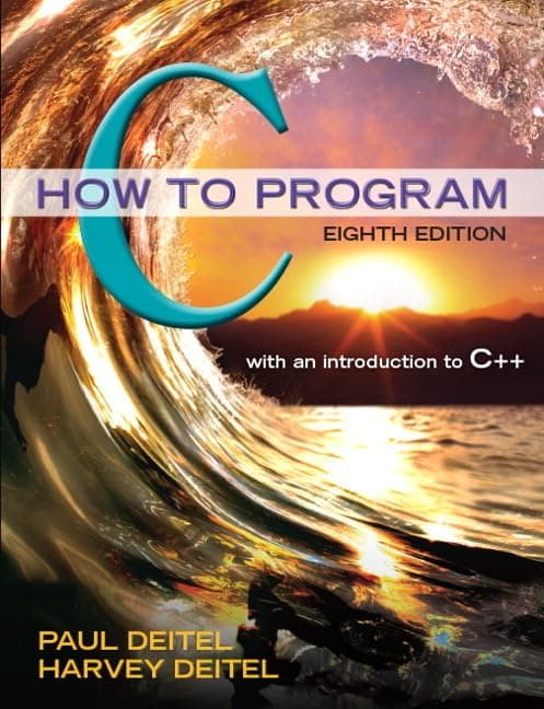 C How to Program Paperback – Illustrated, February 26, 2015