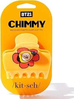 Kitsch BT21 x Recycled Plastic Puffy Claw Clip 1pc - Chimmy