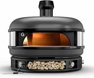 Dome Dual Fuel Pizza Oven Off Black