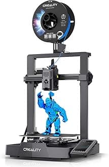 Creality Ender-3 V3 KE 3D Printer, 500mm/s High-Speed Printing, Auto-Leveling, 300℃ Sprite Extruder, Linear Rail, Dual Fans, 220×220×250mm Build Volume