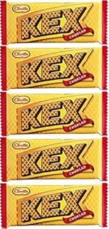 Cloetta Kex Chocolate Bars Wafers in Milk Chocolate 60g bar - Pack of 5