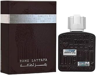 Lattafa Perfumes Ramz Silver Eau De Parfum Spray for Unisex, 3.4 Ounce