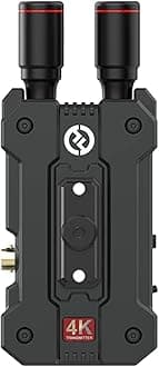 Hollyland Mars 4K Wireless Video Transmitter 5G SDI HDMI Transmitter, 450FT Los Range 66ms Latency, 4 App Monitoring 3 Scene Modes, Compatible with Mars M1 Wireless Monitor (Single Transmitter- 1 Pcs)