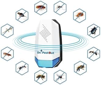 Ultrasonic Pest Repellent Machine to Repel Lizard, Rat, Cockroach, Mosquito, Home Pest & Rodent Repelling Aid for Reject Ants for Reject Insect Mosquito Killer Machine Lizard (Pack of 03)