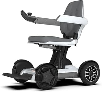 – Robotic Foldable Electric Wheelchair Automatic Folding Power Chair 250W Motor Robotic Mobility Scooter Mobility Chair Smart Scooter 4 Wheel Drive 15 AH Battery 6 KMPH APP Control
