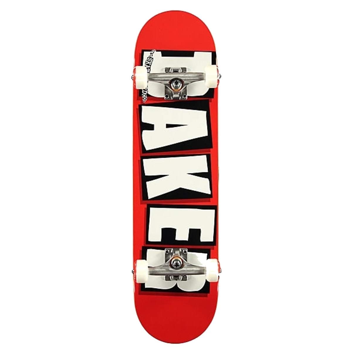 Baker Skateboards Factory Assembled Complete Logo Red/White 8.0"