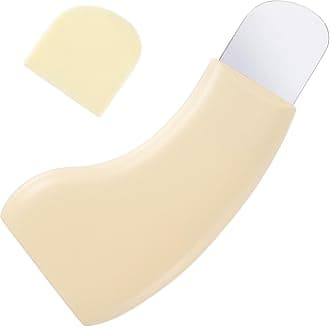 PAGOW Blackhead Remover Tools, Nose Blackhead Remover, Deep Clean Skin Spatula, Mild and Safe Face Scraper for Men and Women (1 Pcs, Beige)