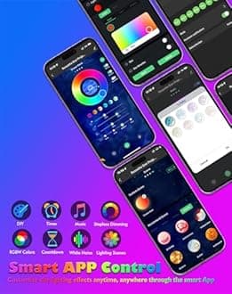 Rossetta Galaxy Projector, Star Projector for Bedroom, Night Lights for Kids Room with White Noise, Bluetooth Speaker, Timer and Remote, Room Decor, Gifts for Girls, Boys, Adults, Christmas, Birthday