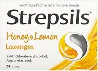 Strepsils Honey and Lemon Lozenges - 24- Pack