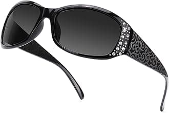 – Polarised Sunglasses Womens Trendy Ladies Sunglasses with UV400 Protection Wrap Around Sun Glasses for Women