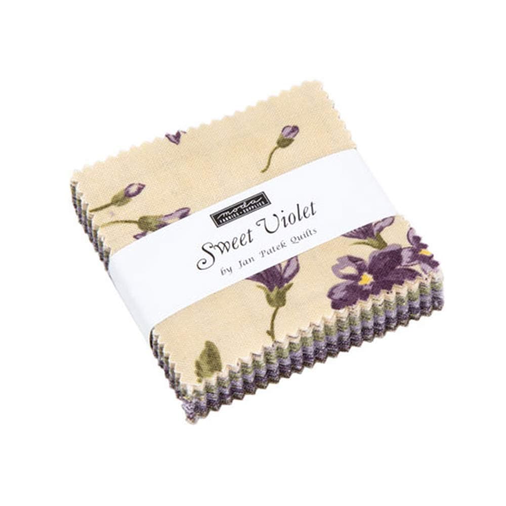 Moda Fabric Sweet Violet Mini Charm