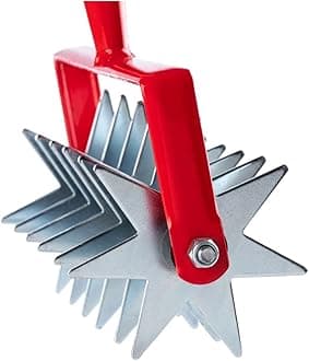 Cultivator, Rotary Hand Soil Scarifier Cultivator Head, 22 cm / 8.6 in Wide, Gardening and Farming Tool