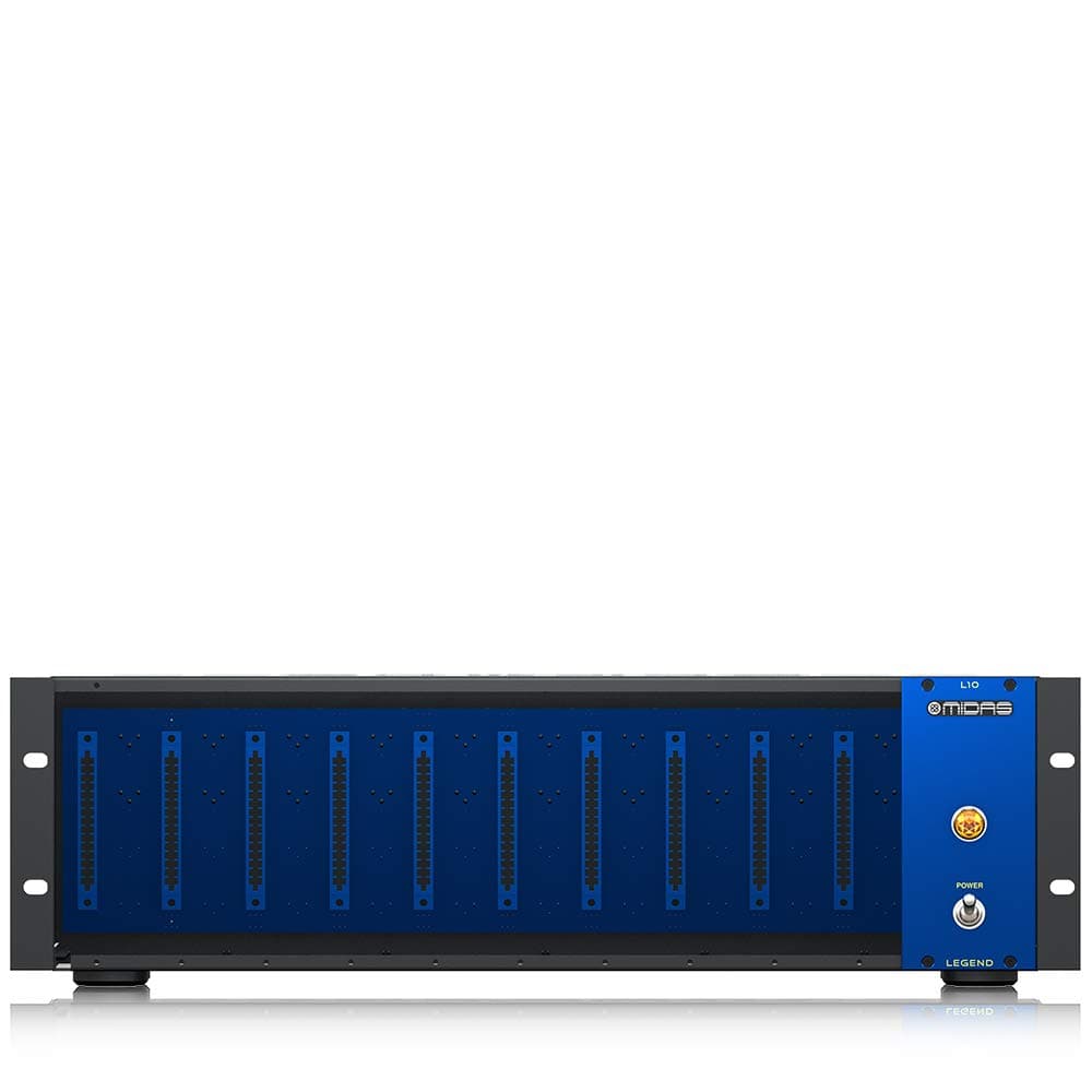 LEGEND L10 500 Series Rackmount Chassis for 10 Modules with Advanced Audio Routing