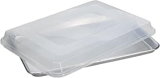 Nordic Ware Natural Aluminum Commercial Baker's Quarter Sheet with Lid