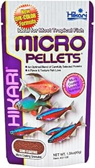 Tropical Micro Pellets Aquarium Fish Food, 45g