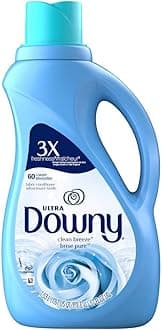 Downy Ultra Liquid Fabric Softener, Clean Breeze Scent, 1.53 L (60 Loads)