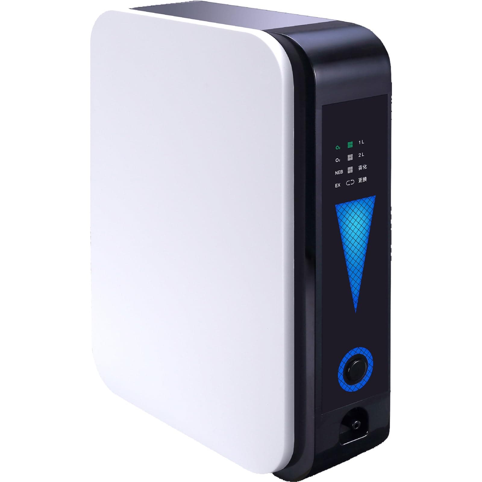 Portable Oxygen Concentrator, 1-2L/min, Adjustable Oxygen Machine, 50dB Silent Operation, for Home and Travel Use Car Air Purifier