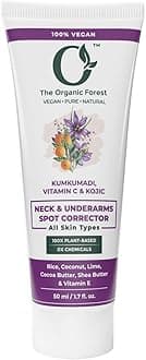Plant Based Kumkumadi Cream for Underarm & Neck Cream with Shea & Cocoa Butter - Kojic Acid Cream for Even Skin Tone & Hydration - Plant Based Moisturizer for All Skin Types