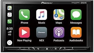 MVH-AV251BT Digital Multimedia Video Receiver with 7" Hires Touch Panel Display, Apple CarPlay, Android AUT, Built-in Bluetooth, and SiriusXM-Ready (Does not Play CDs)