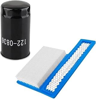 HUSWELL 122-0836 Oil Filter 1403116 Air Filter for Cummins Onan RV QG 5500/7000 Series HGJAA HGJAB HGJAC Spin-on Replaces 01220836 B7238 PH2875 PH10027 Oil Change Kit