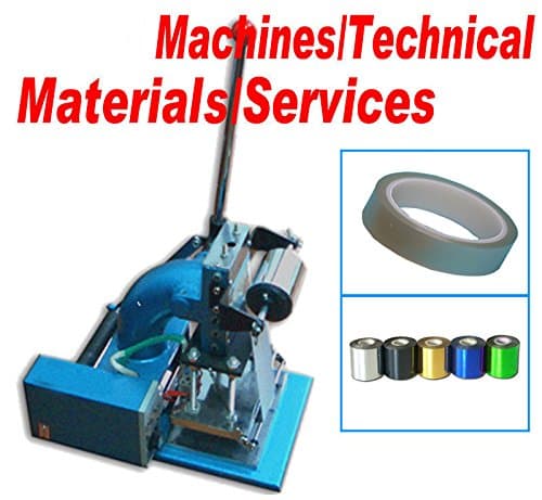 Hot Foil Stamp Machine Press Kit 1 (High-temperature Resistant Double Adhesive Tape and Foil Paper