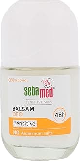 SEBAMED Balsam Sensitive Roll-On Deodorant without Aluminium Salts, 50 ml, Binds Odours, Inhibits Odour-causing Bacteria and Nourishes the Skin