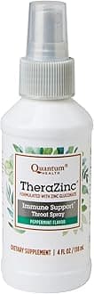Health TheraZinc Oral Spray, Zinc Immune Support For Adults and Kids, Provides Throat Relief in a Soothing Liquid Zinc Spray, 4 Oz.