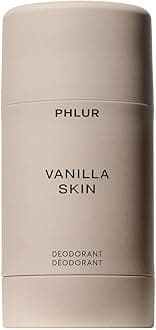 Vanilla Skin Natural Deodorant, 1.76 Oz – Aluminum Free Deodorant for Women & Men, Long Lasting Odor Protection with Vanilla, Sandalwood & Pink Apple, Deodorant Stick