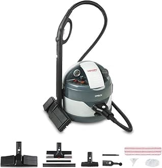 Polti PTGB0008 Vaporetto Eco Pro 3.0 Steam Cleaner, 4.5 Bar, kills and eliminates 99.99% * of viruses, germs and bacteria, Blue, 34.0106 cm*32.004 cm*32.004 cm