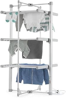 lakeland Dry:Soon 3 Tier Heated Indoor Clothes Airer