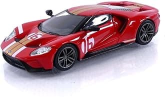 Truescale Miniatures MiniGT Ford GT Alan Mann Heritage Edition (LHD) 1:64 Model MGT00476-L