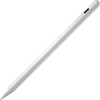 Stylus Pen for Samsung Galaxy Tab A11+/A11/A9+/A9/A8/A7 Tablet Pens for iOS/Android/Windows Stylists Pen with Dual Touch Screen Stylus Pencil (White)