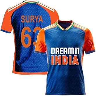 GenericSports IND T20 Cricket Team Rohit Sharma 45 2024 Jersey