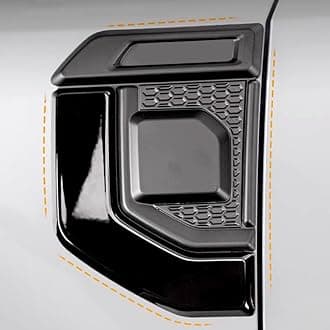 Fender Side Wing Decorative Stickers for 2024-2025 2026 Toyota Land Cruiser 250 1958 Prado LC250 J250 Side Fender Vents Exterior Sport Decorative Strip Tuning Accessories (Glossy Black)