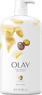 Olay Ultra Moisture Body Wash with Shea Butter, 30 fl oz (Pack of 4)