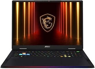 Raider 18 HX AI 18" QHD+ IPS 240Hz Display Gaming Laptop; Intel Core Ultra 9 285HX 2.1GHz; GeForce RTX 5090 GPU 24GB GDDR7; 64GB DDR5-6400 RAM; 2TB NVMe M.2 SSD