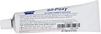 Smooth-On Sil-poxy Rubber Silicone Adhesive - 0.5 oz Tube