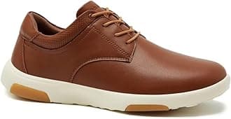 OrthoComfoot Comfortable Mens Orthopedic Dress Oxford with Arch Support, Casual Plantar Fasciitis Genuine Leather Walking Shoes, Arch Support Loafers for Foot and Heel Pain Relief