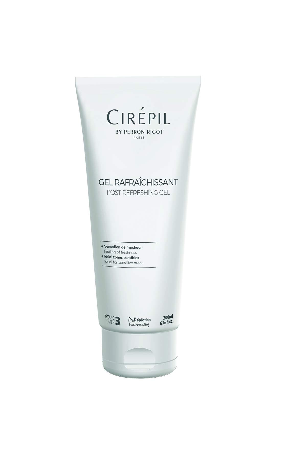 Cirepil - Post Refreshing Gel - 200ml / 6.76 fl oz - Soothes and Cools the Skin After Waxing - Post-Waxing Treatment