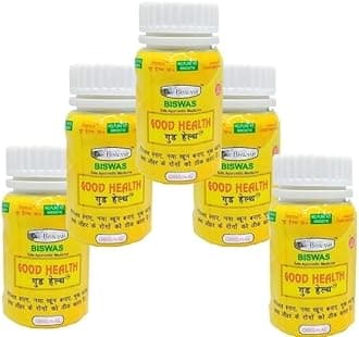 Truly Grow Dr Biswash Ayurvedic Good Health 50 Capsules (Pack of 5)