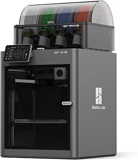 WOL3D BambuLab X1E 3D Printer Up to 500mm/s Print Speed, 256×256×256mm Build Volume, AMS for Multi-Color Printing, AI Failure Detection, Industrial-Grade CoreXY System & High-Temperature Printing.