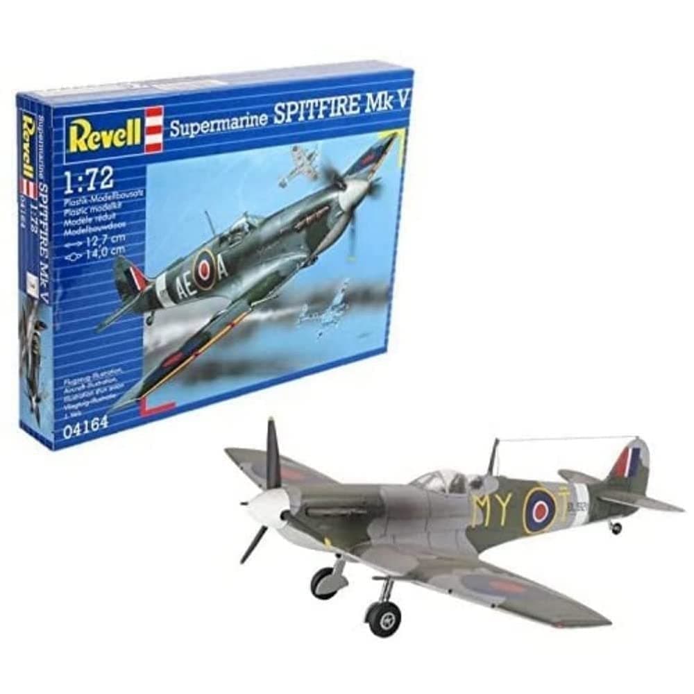 04164 Spitfire Mk.V Model Kit,, Multicolor