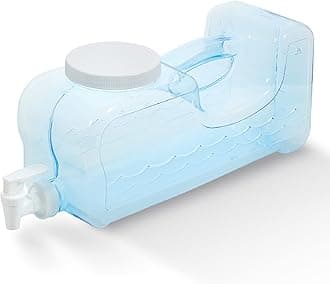 Arrow Home Products Plastic 00744 Slimline Beverage Container 5-Quart transparent 00746